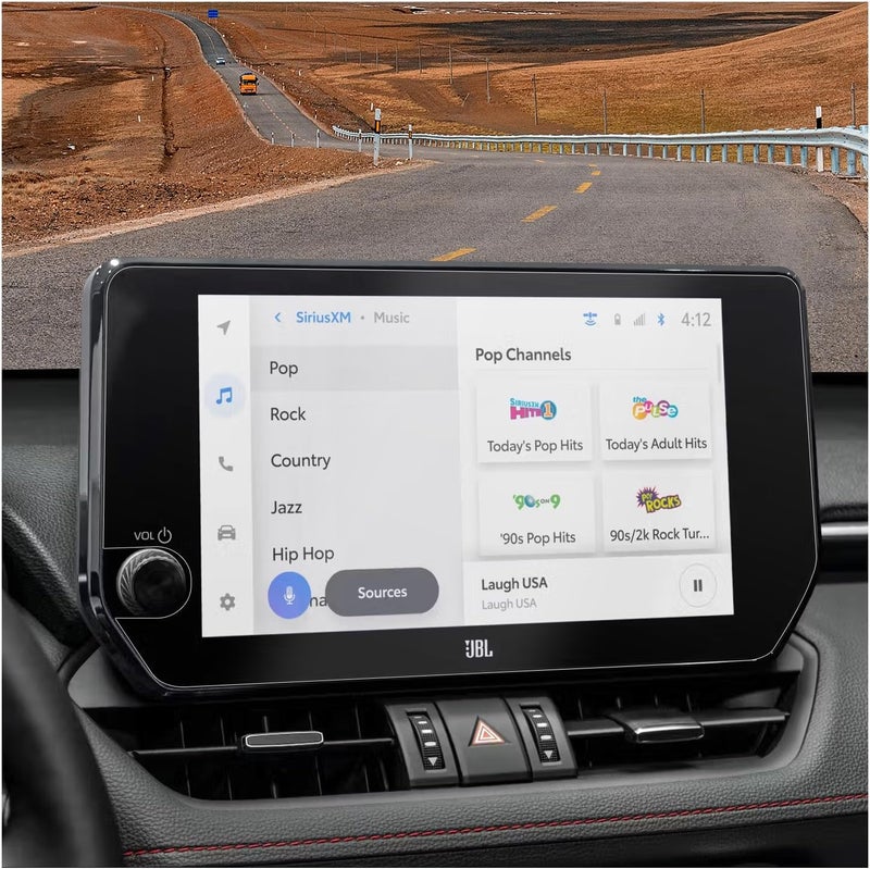 BSTW for 2025 Toyota RAV4 Screen Protector for 2023-2025 RAV4 Limited/TRD Off-Road RAV4 Prime XSE 10.5" Touchscreen for 2025 RAV4 Hybrid Accessories Anti Glare Tempered Glass Film (RAV4 10.5-In Matte) - Image 1